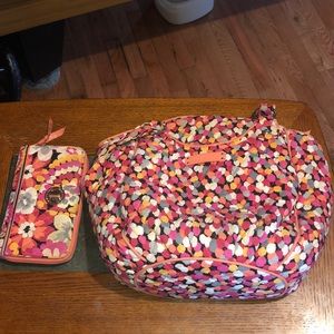 Matching Vera Bradley purse and wallet